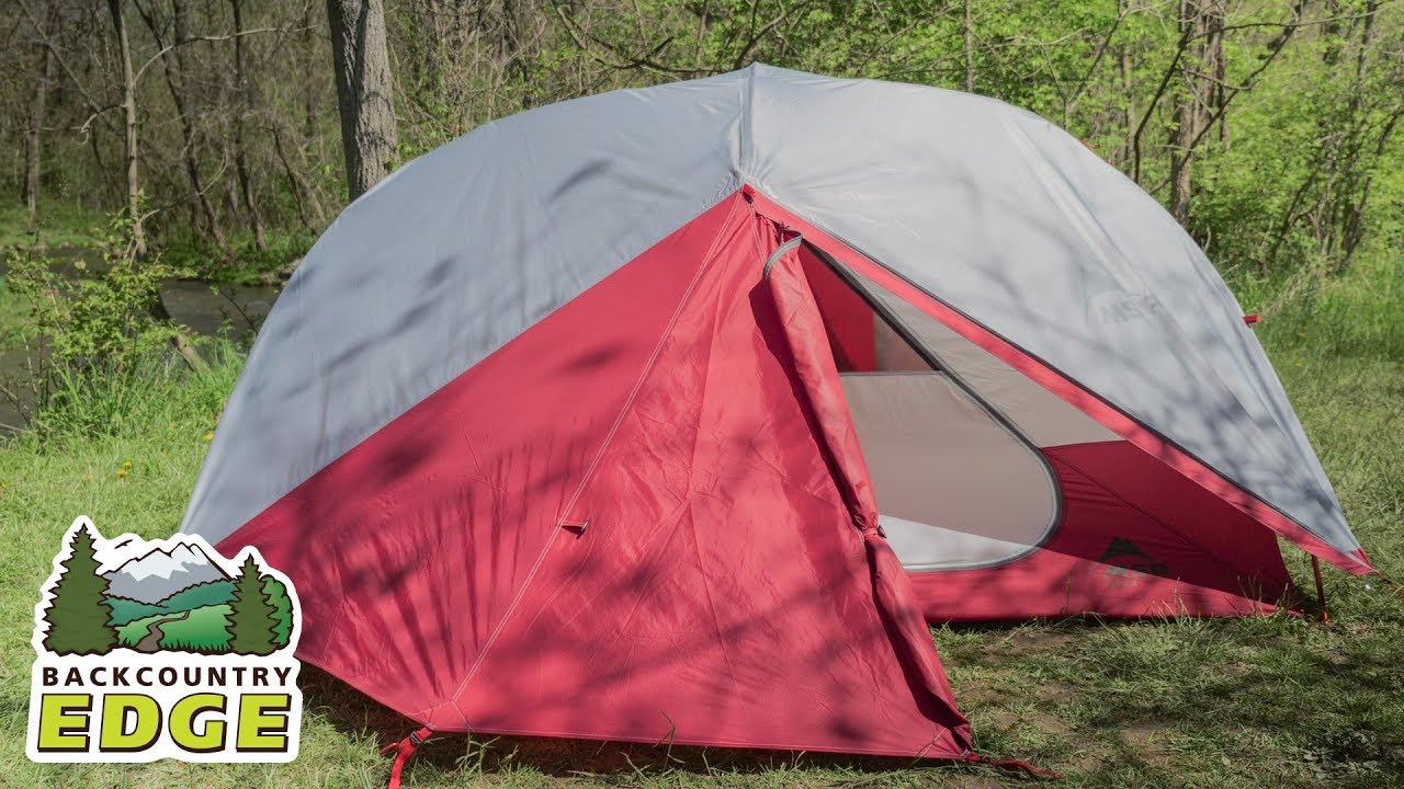 MSR Elixir 4 3-Season Backpacking Tent (with Footprint)