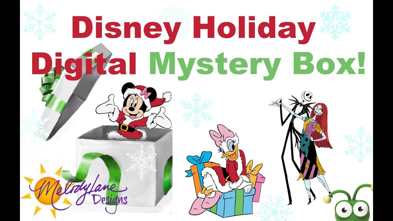Disney Digital Cricut Mystery Box Nov 2019 YouTube