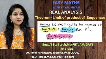 Theorem of Limit of product of Sequences I Sequences I Real Analysis I B.Sc I Engineering I RTMNU