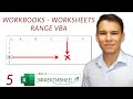 Workbooks - Worksheets - Range. Разбираемся! (Серия VBA 5)