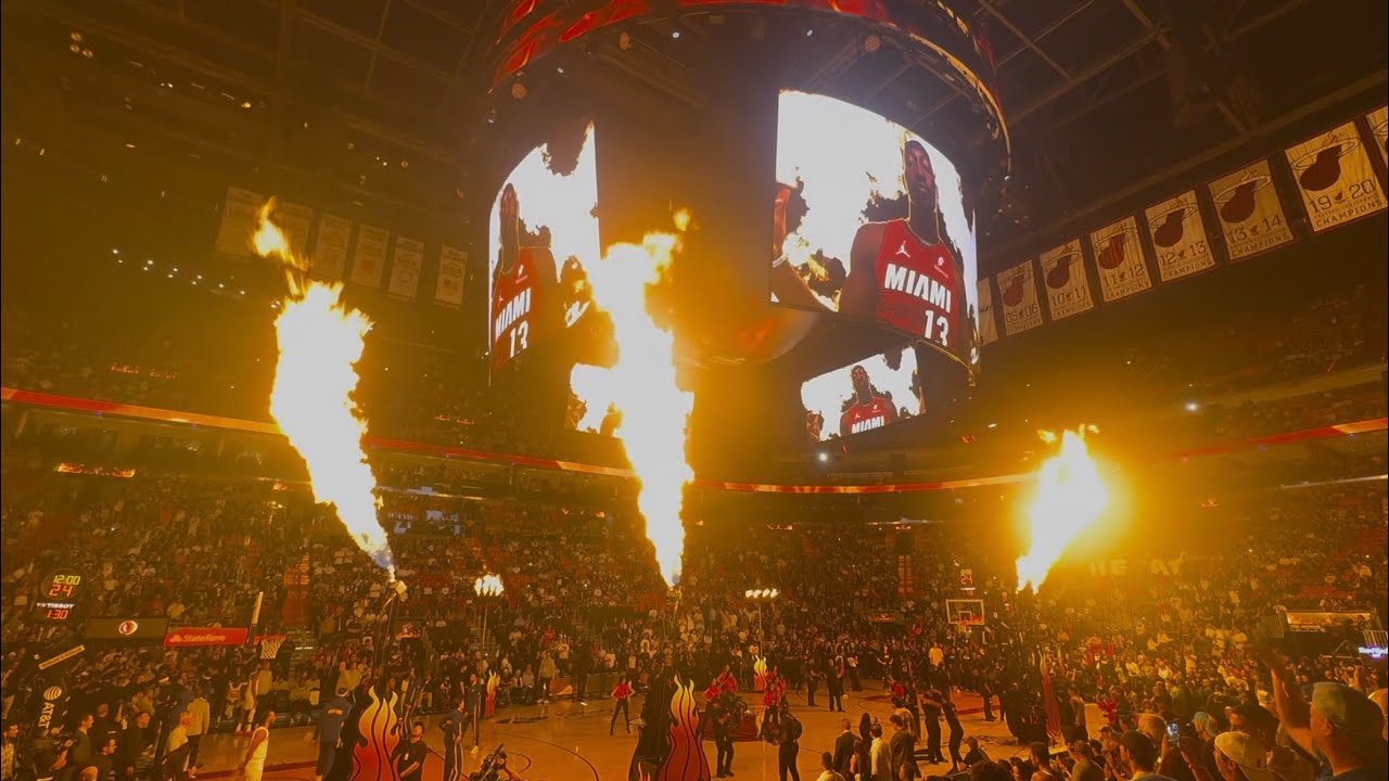2025-26 Miami Heat Home Opener Introduction (vs New York Knicks 10/26/25)