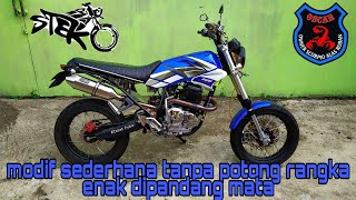 Review Yamaha Scorpio Tengki Kotak Modifikasi Ala Street Trackerscrambler