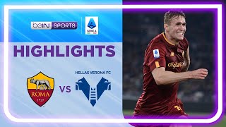 Roma 1-0 Hellas Verona | Serie A 22/23 Match Highlights