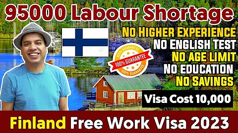 Move to Finland 🇫🇮 Without Paying Money 💰 | Free Work Visa 2023 | Jobs in Finland