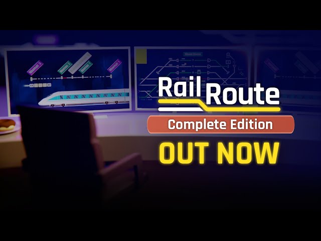 Rail Route - Complete Edition | Launch Trailer (Nintendo Switch