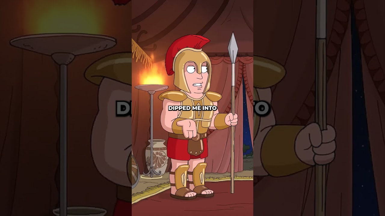 Achilles vs. Testicles… Who’s More Vulnerable? 💀 #familyguy #shorts