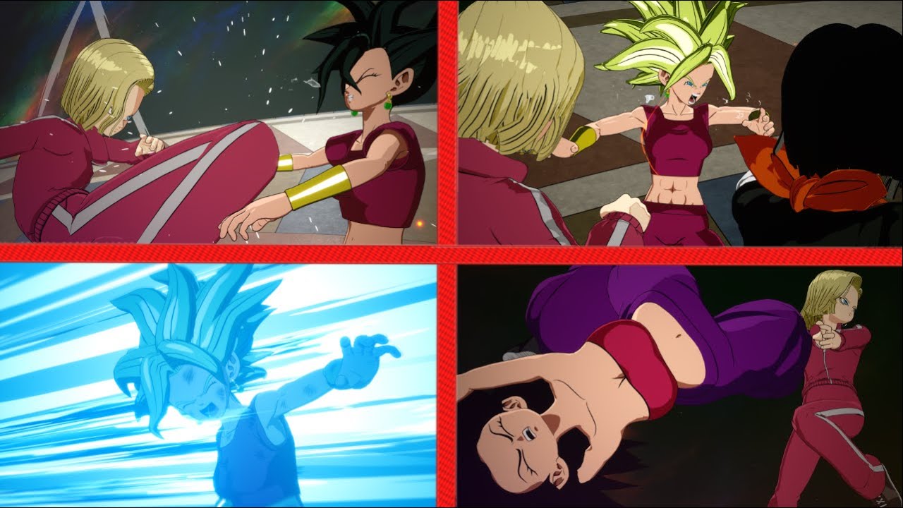 Dragon Ball Sparking! Zero: Android 18 and 17 Vs Kefla - YouTube