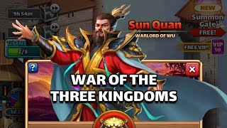 Empires and Puzzles War of the Three Kingdoms Hits 1-6 - Wojna Trzech Królestw Ataki 1-6