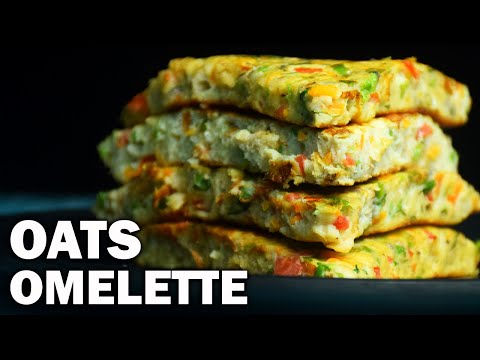 ওটস দিয়ে স্বাস্থ্যকর রেসিপি | Oats Omelette | Easy Healthy Breakfast Recipe | Weight Loss Food