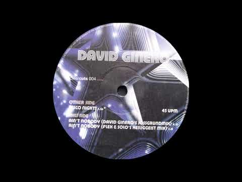 David Ginero — David Ginero - Ain't Nobody (Flex & Solo's Heiliggeist Mix)