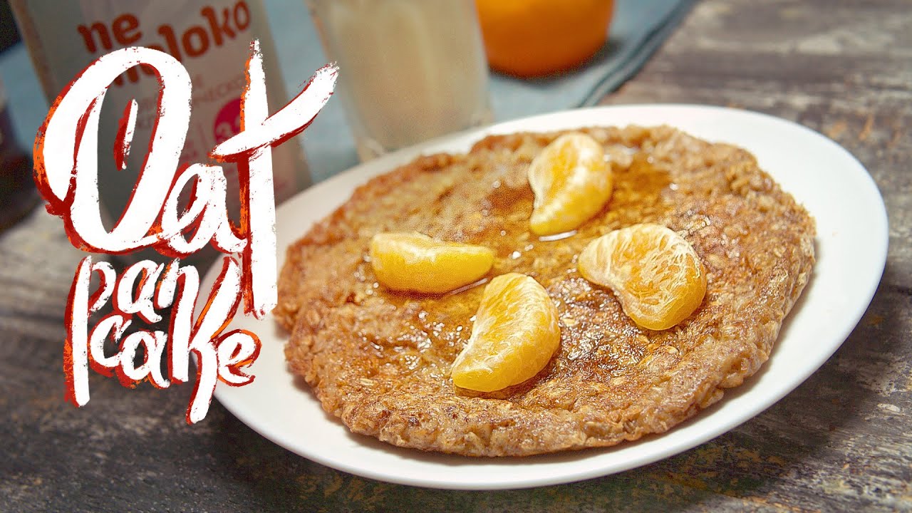 The greatest vegan oat pancakes