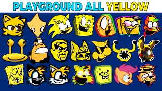 FNF Character Test | Gameplay VS My Playground | ALL Yellow Test #6