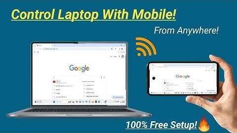 How to Control Laptop with Mobile | Google Remote Desktop Full Guide | Use Laptop on Phone via 4G.
