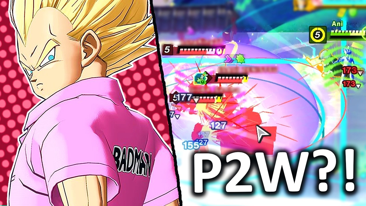 The BADMAN Vegeta Skin is OP?? | Dragon Ball Gekishin Squadra