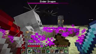Minecraft but Fall Damage drops OP Items 10 #Shorts