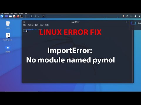 LINUX ERROR FIX: ImportError: No module named pymol