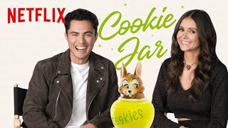 Nina Dobrev Finally Follows Darren Barnet on IG | Love Hard | Netflix Cookie Jar