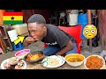 🇬🇭First Time Trying 6 Popular GHANAIAN FOOD in Accra , Ghana 🇬🇭