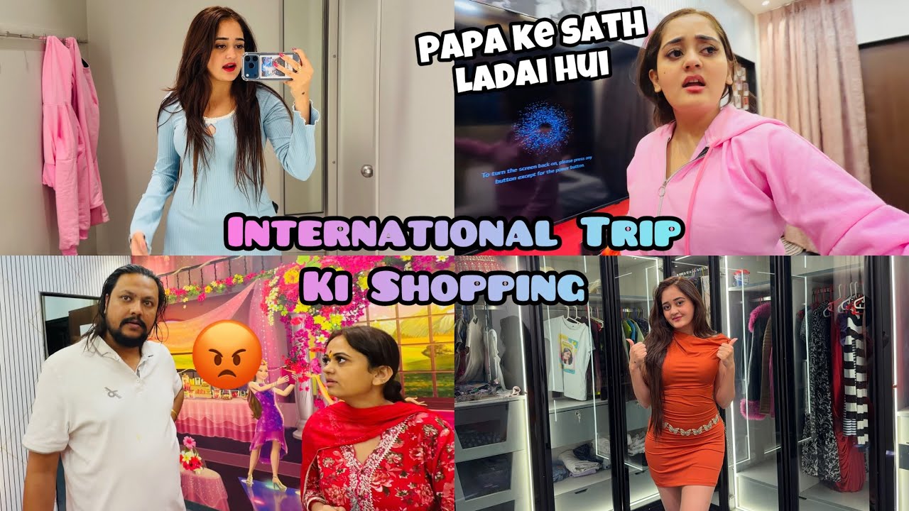 Western Dresses & Designer Suits Ki Shopping 🥰Bill dekh ke Papa Se Hui Ladai🥺