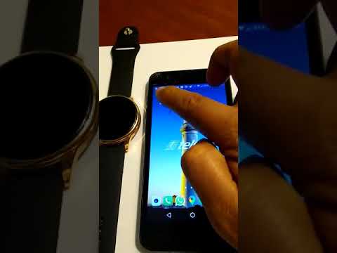 Reloj inteligente walkfit en español - YouTube