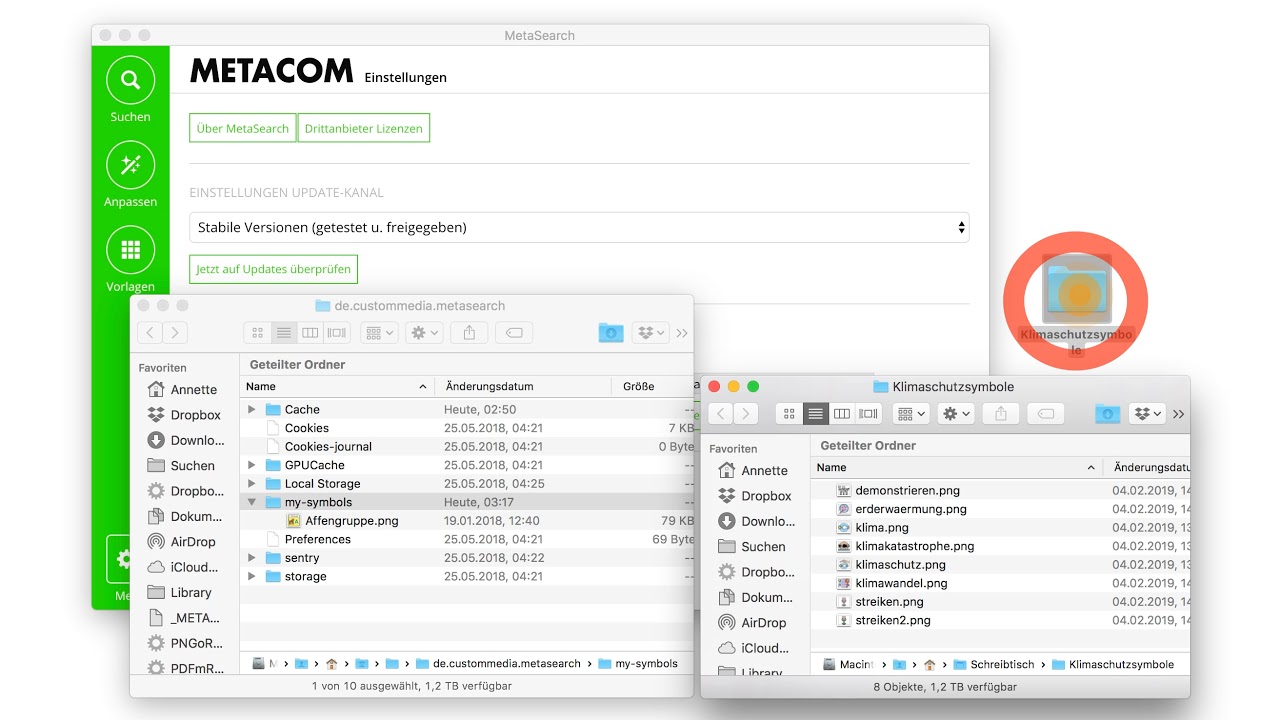 Eigene Bilder in MetaSearch „Meine Symbole” importieren - YouTube