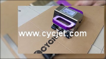 CYCJET Smart Inkjet Coding Machine Fly Laser Printer  Marking Machine Handjet Printer Manufacturer