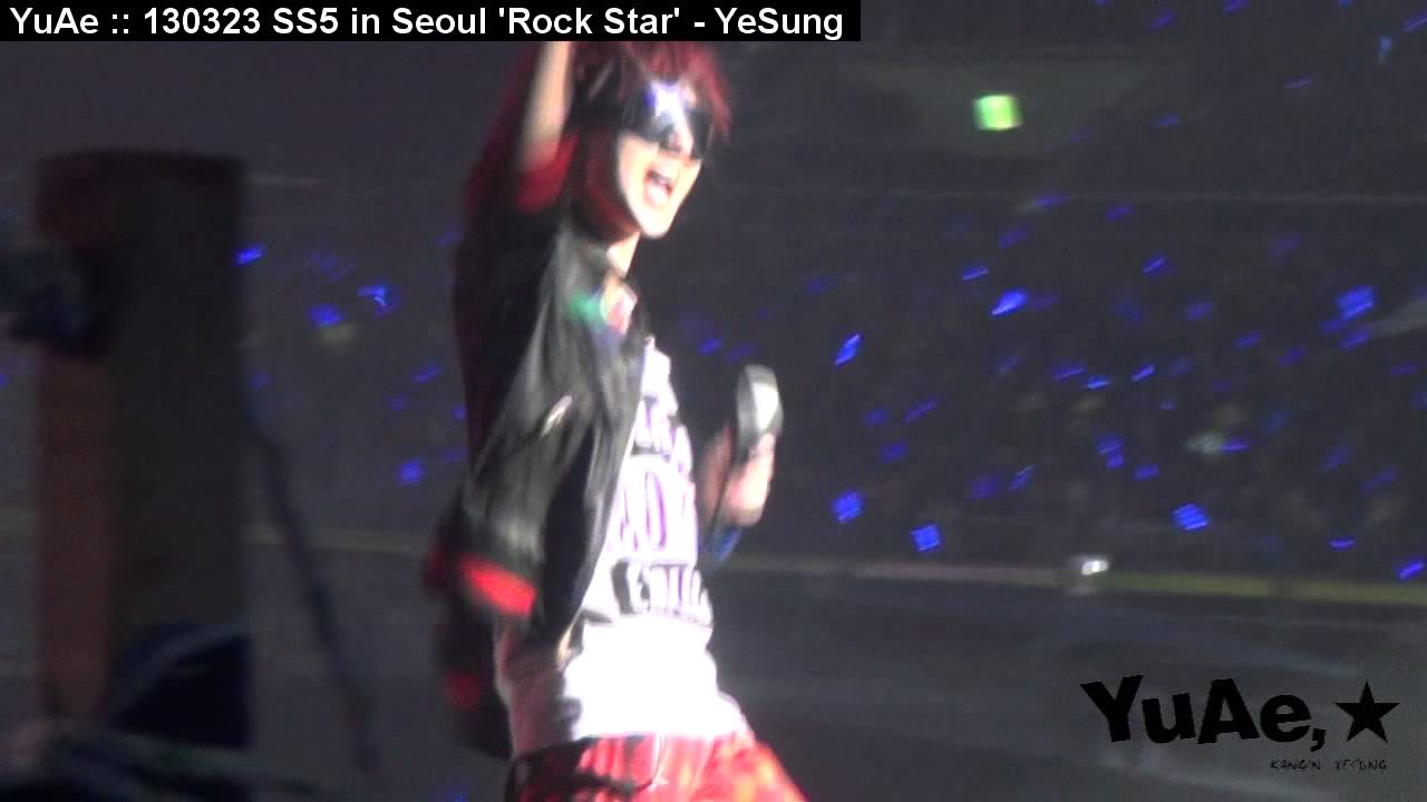 YuAe : 130323 SS5 in Seoul 'Rock star' - YeSung (H
