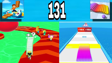 Shortcut Run VS Canvas Run: GameplayWalkthrough All Levels ( part 131)