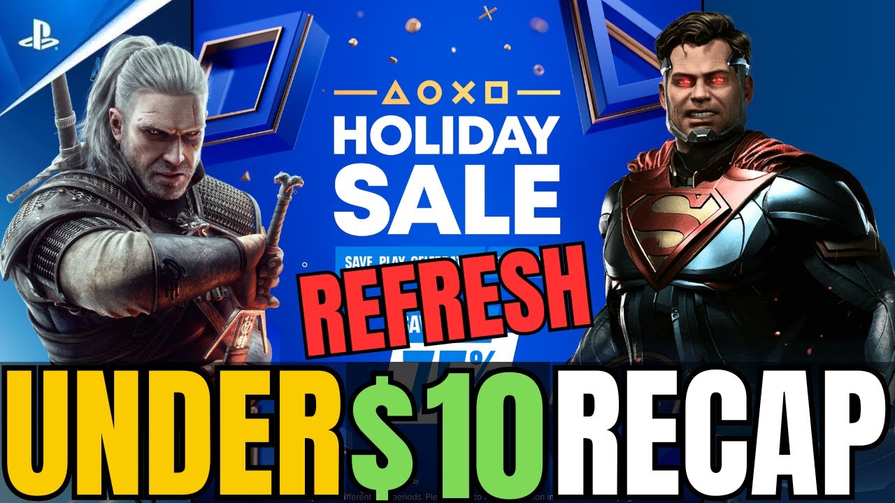 Every BANGER Under $10! PSN Holiday Sale REFRESH Recap 2026