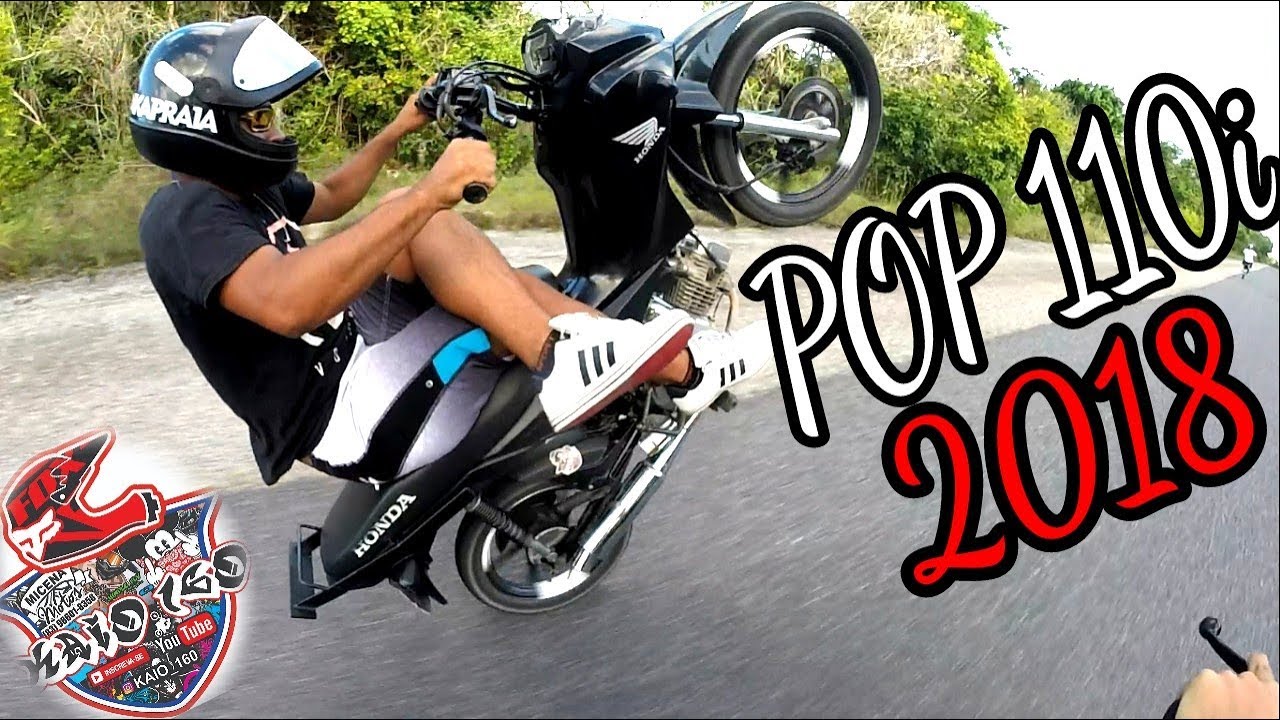 POP 110i 2018 NO GRAU ARRANCADA YouTube