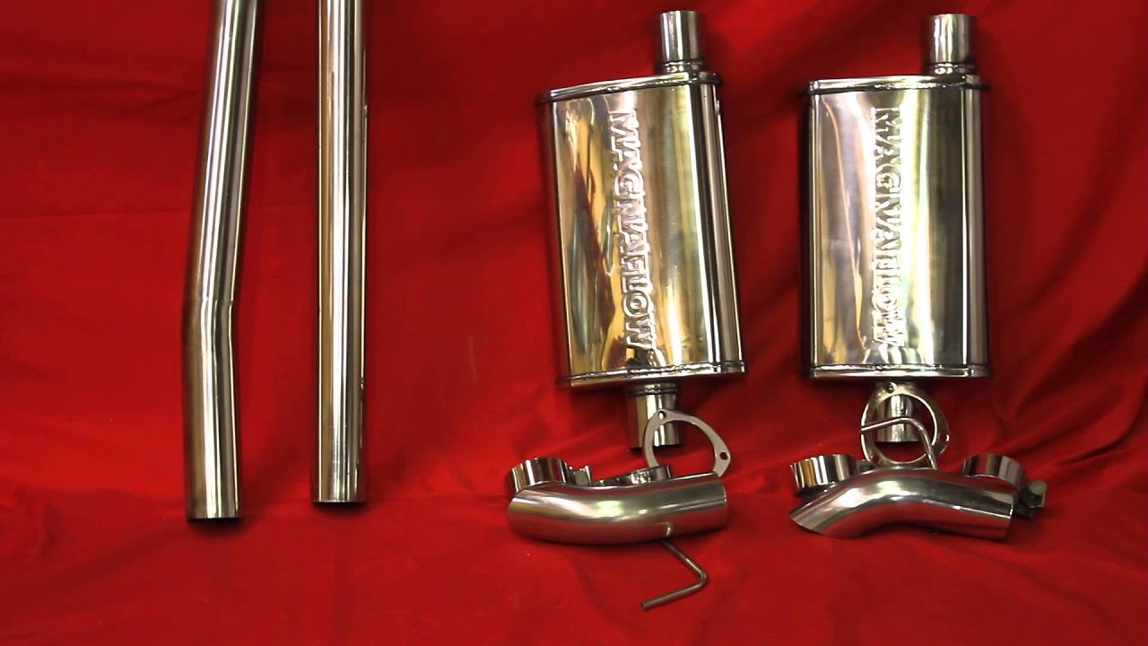 Polish Stainless Steel Exhaust Pipes Mufflers YouTube