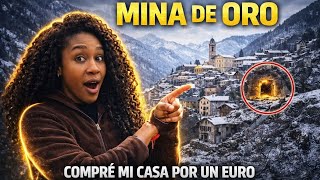 Casa Por 1 En Italia La Compré En Un Pueblo Con Mina De Oro