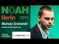 Ref:5FrWY7D8ozM Mariusz gralewski,  docplanner - noah15 berlin