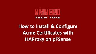 Famous How To Setup ACME SSL with HAProxy on PFSense Net Worth