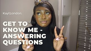 Get To Know Me! - Answering Instagram questions