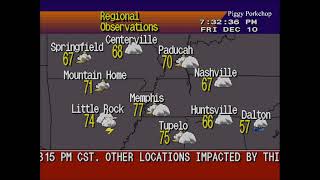 EAS PDS Tornado Warning Blytheville, Arkansas and NW Tennessee (Large Tornado!) NOAA Weather Radio