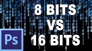 Diferencia entre 8 bits y 16 bits - Tutorial Photoshop en Español por @prismatutorial