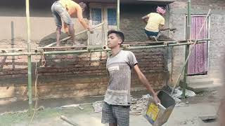 wall plaster of techniques#shortvideo #subscribe #construction 🏡👷👍💯🙂
