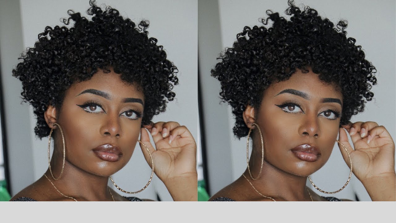 Defined Twist Out on 4b/4c Hair | The Mane Choice Proceed With Caution Line