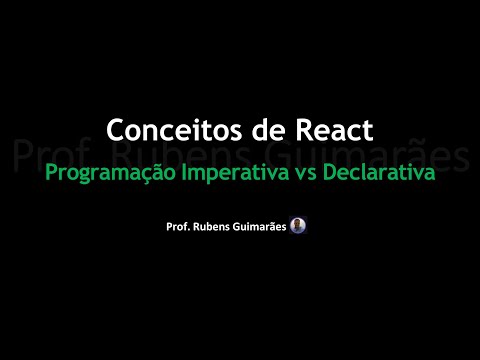 Vídeo: Diferença Entre Programação Declarativa E Imperativa