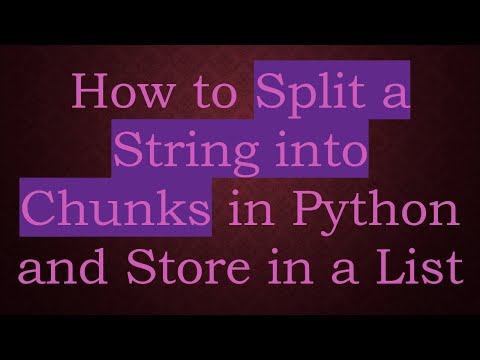 How to Split
