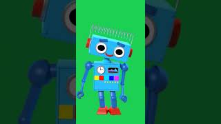 Green Screen Robot Dance No Copyright
