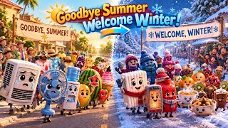 Details Goodbye Summer, Welcome Winter! 🥹☀️❄️ | 3D Animated Parade @4gramA-x News