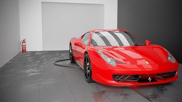 Corona for C4D | Ferrari 458 Italia