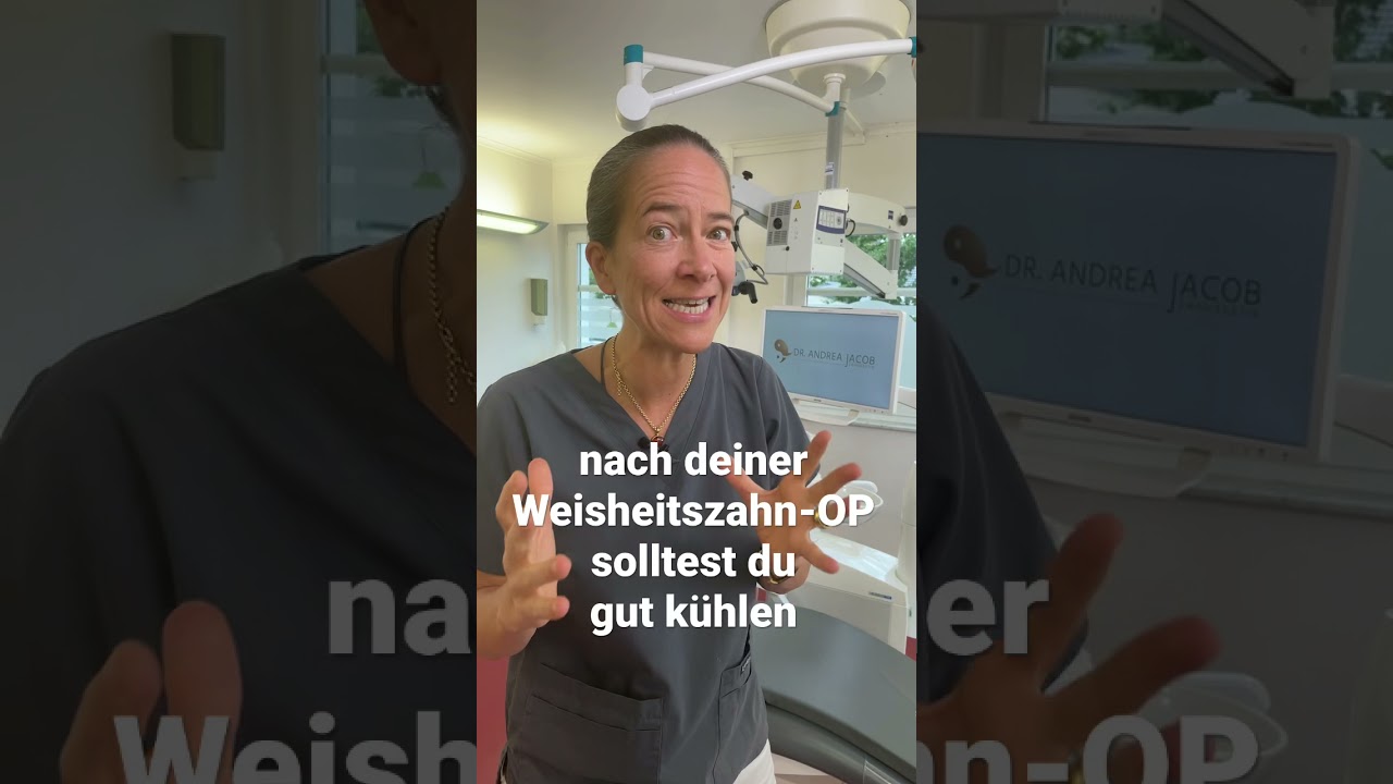 Richtig KÜHLEN WeisheitszahnOP YouTube