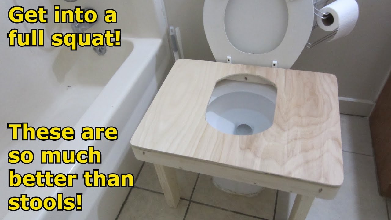 Squatting Toilet Platforms for Sale! HUGE for Good Health! YouTube