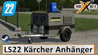 LS22 Mods, Kärcher HDC 2734 Anhänger, Landwirtschafts Simulator 22