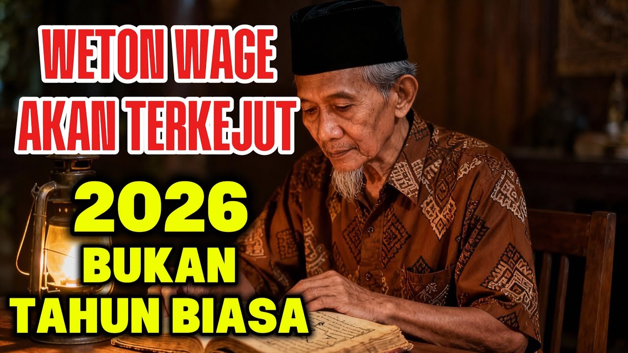 Weton Wage Akan TERKEJUT di 2026! Banyak yang Tak Siap Menerimanya