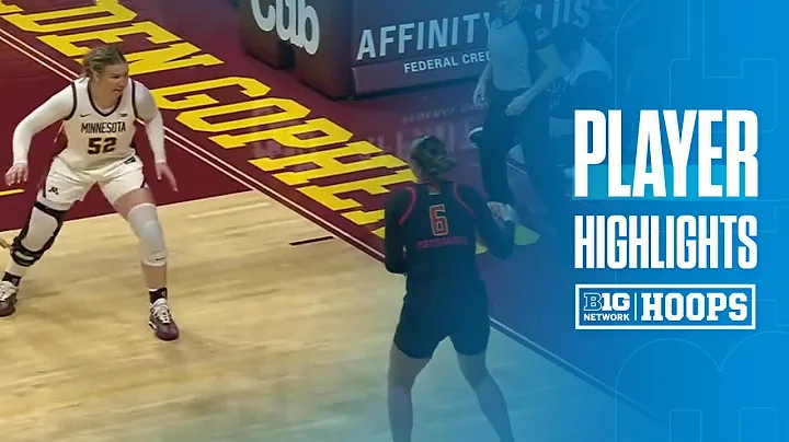 Saylor Poffenbarger Highlights vs. Minnesota | Maryland Women's Basketball | 12/07/2025