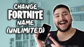 How To Change Your Fortnite Name May 2019 Nintendo Switch Mobile And Tablet Youtube